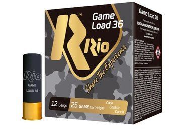 Патрон RIO Game Load-36 кал. 12/70 дробь №3 (3.5 мм) навеска 36 г. RIO-14410263 фото Orkov.net