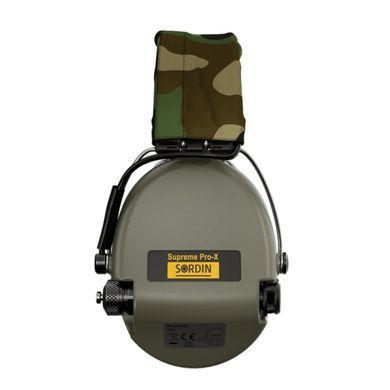 Активные наушники для стрельбы Sordin Supreme Pro-X (olive) 75302-X-S фото Orkov.net