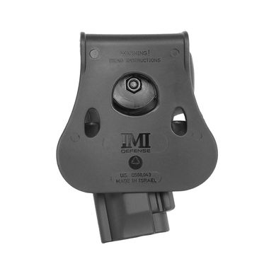 Жесткая полимерная поясная поворотная кобура IMI Defense для Beretta 92/96 под правую руку., IMI-Z1250 фото