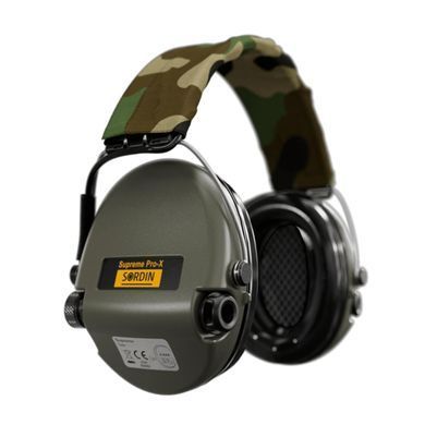 Активные наушники для стрельбы Sordin Supreme Pro-X (olive) 75302-X-S фото Orkov.net