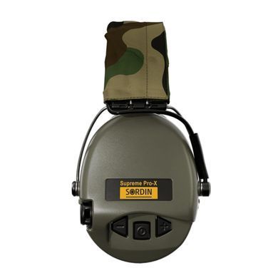 Активные наушники для стрельбы Sordin Supreme Pro-X (olive) 75302-X-S фото Orkov.net