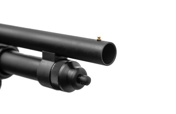 Рушниця гладкоствольна Mossberg M590 18.5'' 7 SHOT FLEX TAC STOCK чорна MOSSBERG-2007677 фото Orkov.net