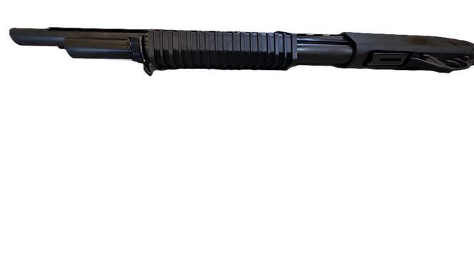 Гладкоствольна помпова рушниця HPA-1203, 12 калібру, ствол 50 см. Чорний Husan-HPA-1203 фото Orkov.net
