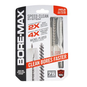 Набір для швидкого чищення стволів йорж та вішер калібру .22/.223/5.56 mm Real Avid Brush Bore Max Speed Clean System., AVBMSET223 фото
