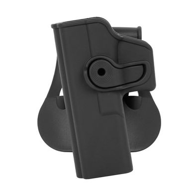 Жесткая полимерная поясная поворотная кобура IMI Defense для Glock 17/22/28/31/34 под левую руку., IMI-Z1020LH31 фото