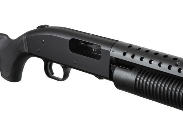 Рушниця гладкоствольна Mossberg M590 HEATSHIELD 20" чорна MOSSBERG-2007682 фото Orkov.net