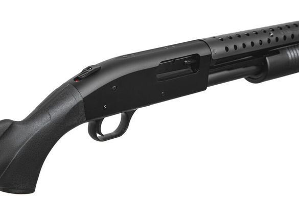 Рушниця гладкоствольна Mossberg M590 HEATSHIELD 20" чорна MOSSBERG-2007682 фото Orkov.net