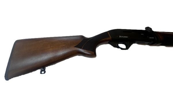 Гладкоствольна напівавтоматична рушниця Husan Arms HSA-1202 з газовідвідною системою, 12 калібр, ствол 50 см. Дерево Husan-HSA-1202 фото Orkov.net