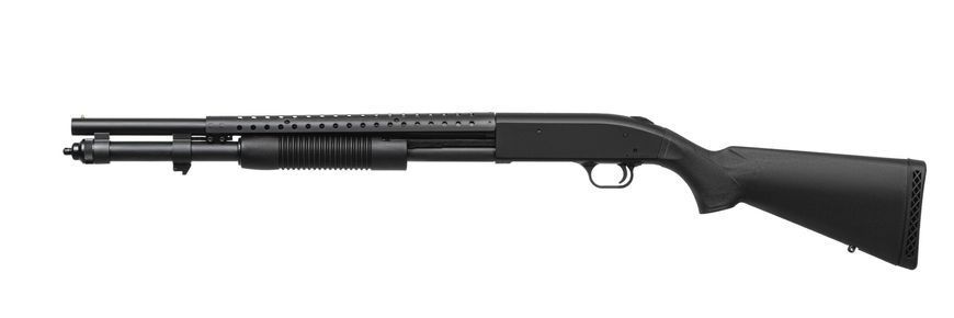 Рушниця гладкоствольна Mossberg M590 HEATSHIELD 20" чорна MOSSBERG-2007682 фото Orkov.net