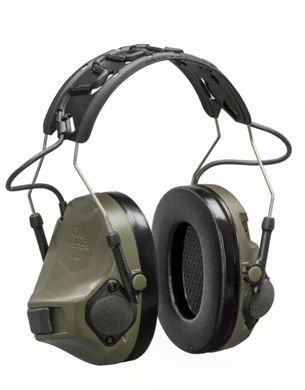 Активные тактические наушники 3M PELTOR ComTac VIII (MT14H418A-02GN), без микрофона и кабеля к рации MT14H418A-02GN фото Orkov.net