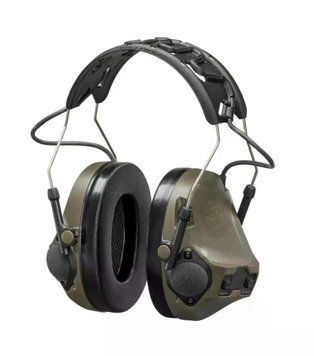 Активные тактические наушники 3M PELTOR ComTac VIII (MT14H418A-02GN), без микрофона и кабеля к рации MT14H418A-02GN фото Orkov.net