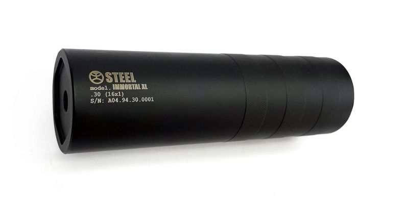 Глушник Steel IMMORTAL XL AIR для калібру .223 різблення 1/2x28 - 160мм., ST053.000.000-45 фото