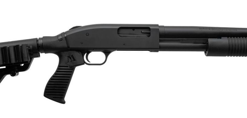 Дробовик гладкоствольний Mossberg M590 FLEX TAC STK 20" Чорний MOSSBERG-2007683 фото Orkov.net