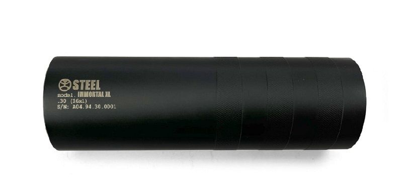 Глушитель Steel IMMORTAL XL AIR для калибра .223 резьба 1/2x28 - 160мм., ST053.000.000-45 фото