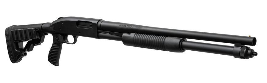 Дробовик гладкоствольний Mossberg M590 FLEX TAC STK 20" Чорний MOSSBERG-2007683 фото Orkov.net