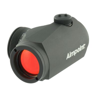 Коліматорний приціл (коліматор) Aimpoint Micro H-1 Red Dot - 2 MOA., AIMP200018 фото