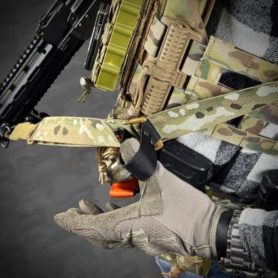 Ремінь RAGNAROK TYR carbine одно/двоточковий для зброї, Чорний Чорний TYR1 фото Orkov.net