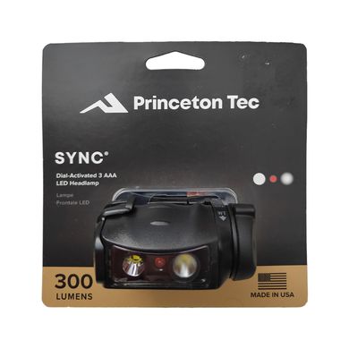 Фонарь налобный Princeton Tec Synx 300 Lumens Black