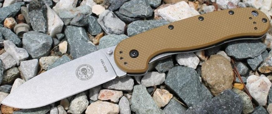 Складной нож 8,9 см ESEE Avispa 1301. Coyote Brown