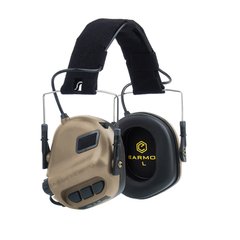 Активні тактичні навушники Earmor M31., EM-M31-COY фото