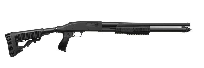 Рушниця гладкоствольна Mossberg M590 Flex кал.12 20" Synthetic Matte Black MOSSBERG-2000711 фото Orkov.net