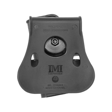 Жесткая полимерная поясная поворотная кобура IMI Defense для Glock 19/23/25/28/32 под правую руку., IMI-Z1020 фото