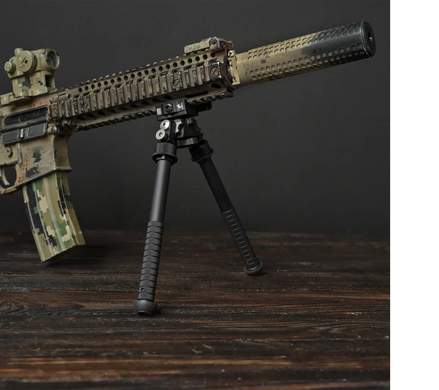 Сошки Atlas BT47-LW17 PSR с быстросъёмным креплением ADM 170-S для планки Пикатинни Atlas-BT47-LW17-PSR фото Orkov.net