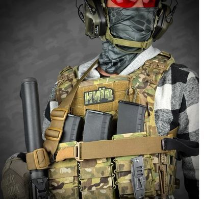 Ремень RAGNAROK TYR carbine одно/двухточечный для оружия, Coyote TYR4 фото Orkov.net