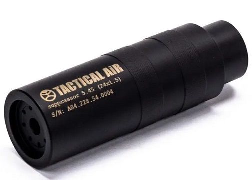 Глушитель Steel Tactical AIR для калибра .223 резьба 1/2х28 - 220мм., ST92373.95.69 фото