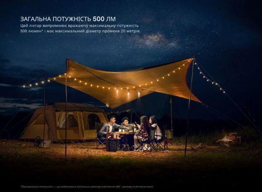 Ліхтар кемпінговий Fenix CL22R. Чорний Fenix-CL22R-BK фото Orkov.net