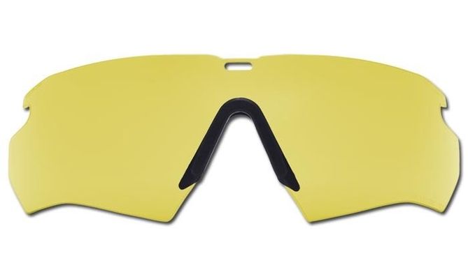 Баллистические, тактические очки ESS Crossbow 3LS с линзами: Прозрачная / Smoke Gray /Желтая, выской контрастности. . Цвет оправы: Черный., ESS-740-0387 фото