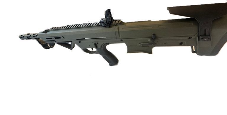 Напівавтоматична рушниця Husan Arms HBP1207 Bullpup 12 калібру, ствол 50 см/полімерна цівка. Olive Drab Green Husan-HBP1207-Pol.O.D.Green фото Orkov.net