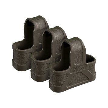 Гумові захвати-накладки на магазини Magpul 5.56 NATO (3шт у комплекті) MAG001-FDE Olive Drab Green MAG001-ODG фото Orkov.net