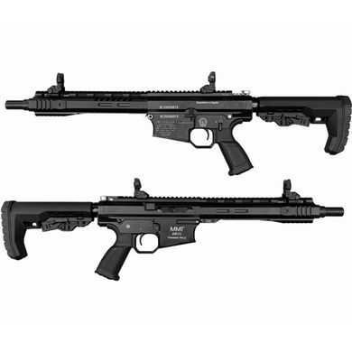 Масогабаритний макет карабіна ORKOV.NET AR-10 (ММГ) Чорний, арт. ORKOV.NET-MMG-AR10, алюміній, Picatinny + M-LOK