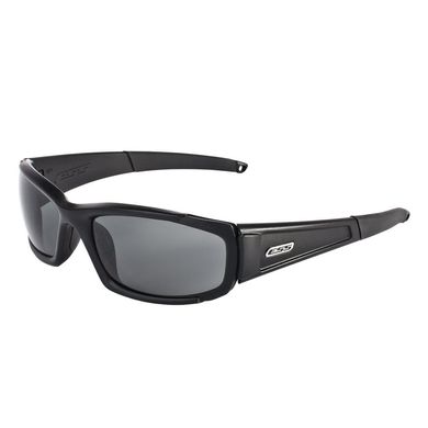 Баллистические, тактические очки ESS CDI с линзами: Прозрачная / Smoke Gray. Цвет оправы: Черный., ESS-740-0296 фото