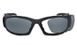 Балістичні, тактичні окуляри ESS CDI з лінзами: Прозора/Smoke Gray. Колір оправ: Чорний. ESS-740-0296 фото 3
