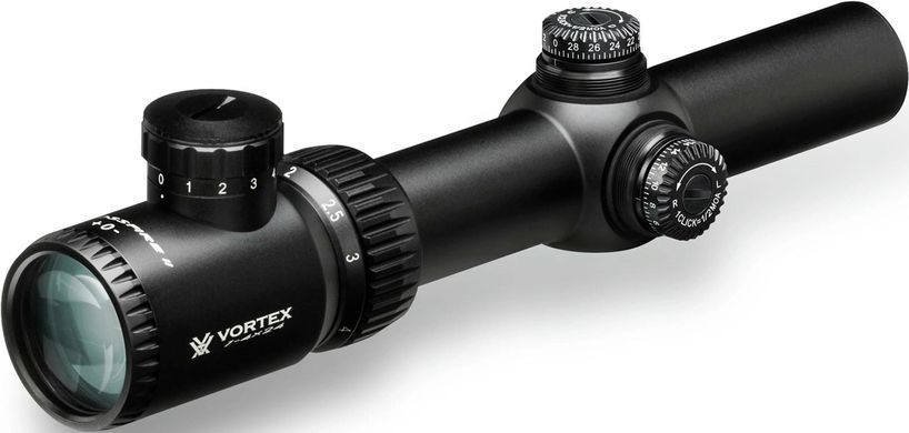 Оптичний приціл Vortex Crossfire II 1-4x24 SFP з підсвічуванням V-Brite IR Black CF2-31037-Cons-goods фото Orkov.net
