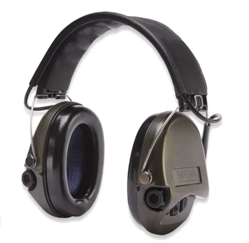 Активные тактические наушники для стрельбы Supreme Pro. оливковый Sordin-75302-S-Olive фото Orkov.net