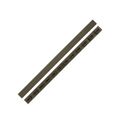 Полимерные защитные накладки Magpul на монтажные отверстия цевья M-LOK Rail Cover Type 1 (2 шт.) MAG602-ODG Olive Drab Green MAG602-FDE фото Orkov.net