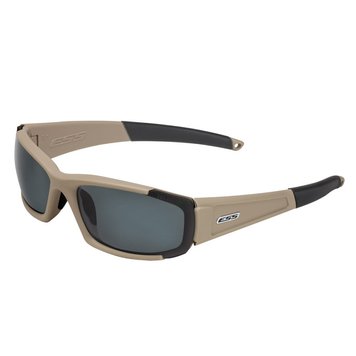 Балістичні, тактичні окуляри ESS CDI із лінзами: Прозора / Smoke Gray Колір оправи: Terrain Tan ESS-740-0458, ESS-740-0458 фото