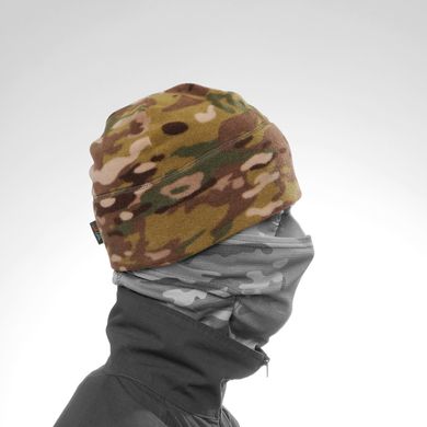 Тактическая шапка зимняя флисовая ВСУ UATAC Multicam, 1708084413 фото