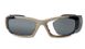 Баллистические, тактические очки ESS CDI с линзами: Прозрачная / Smoke Gray. Цвет оправы: Terrain Tan. ESS-740-0458 фото 2