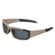 Балістичні, тактичні окуляри ESS CDI із лінзами: Прозора / Smoke Gray. Колір оправи: Terrain Tan. ESS-740-0458 фото 1