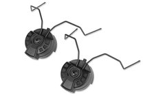 Комплект адаптерів для кріплення навушників на напрямні "лижі" шолома Earmor M11.