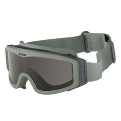 Баллистические очки-маска ESS Profile NVGс линзами: Прозрачная / Smoke Gray. Цвет оправы: Foliage Green., ESS-740-0401 фото