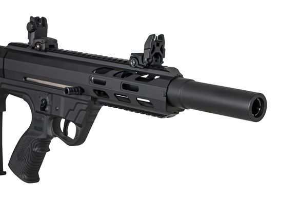 Рушниця BARAK MT-99XS Bullpup 12 калібру зі стволом 22,4 дюймів. Чорний Barak-MT-99XS-Black фото Orkov.net