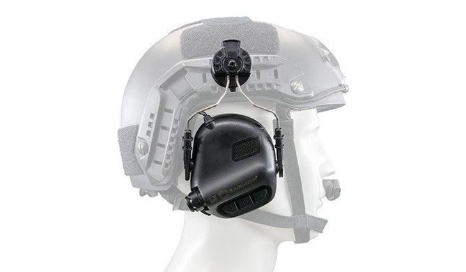 Комплект адаптеров для крепления наушников на направляющие "лыжи" шлема Earmor M11., EM-M11-ARC фото