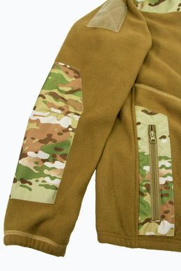 M-GEAR Кофта військова ЗАХИСНИК fleece койот cordura mc