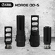 Быстросъёмный звукоподавитель STEEL HORDE QD-S .223 Small чёрный STEEL-HORDE-QD-S-223-1/2х28 фото Orkov.net 3/7