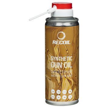 Синтетическое масло для оружия с синтетической формулой &mdash; RecOil Synthetic Gun Oil, 200 мл, аэрозольный спрей Recoil-HAM004 фото Orkov.net